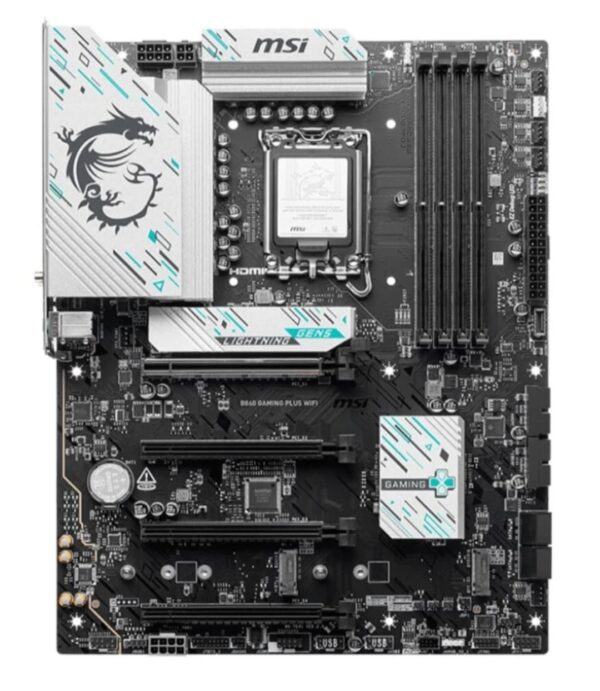Placa Mãe Msi B860 Gaming Plus Wifi DDR5 Intel B860 Lga 1851 911-7E41-003