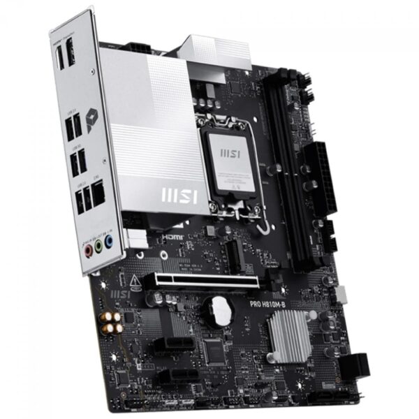 Placa Mae Msi Pro H810M-B Ddr5 Intel H810 Lga 1851 911-7E64-001