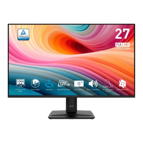 Monitor 27" MSi PRO MP275 E2 LED FULL HD 1920X1080 120HZ 1MS 9S6-3PD3CM-004