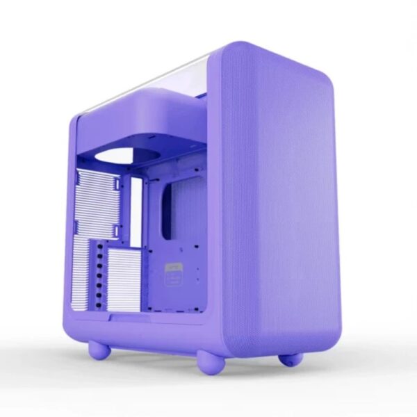 Gabinete HYTE X50 TARO Milk (LILAS) ATX MID TOWER WITH 1 TG WINDOW CS-HYTE-X50G-TM