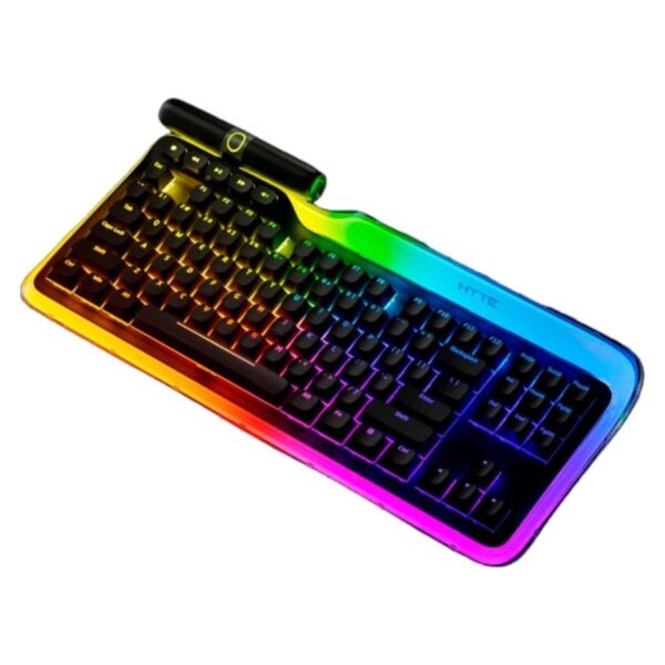 Teclado Mecânico Gamer Hyte Keeb TKL 93 Keys QRGB USB 2.0 Type-C - KB-HYTE-KEEB