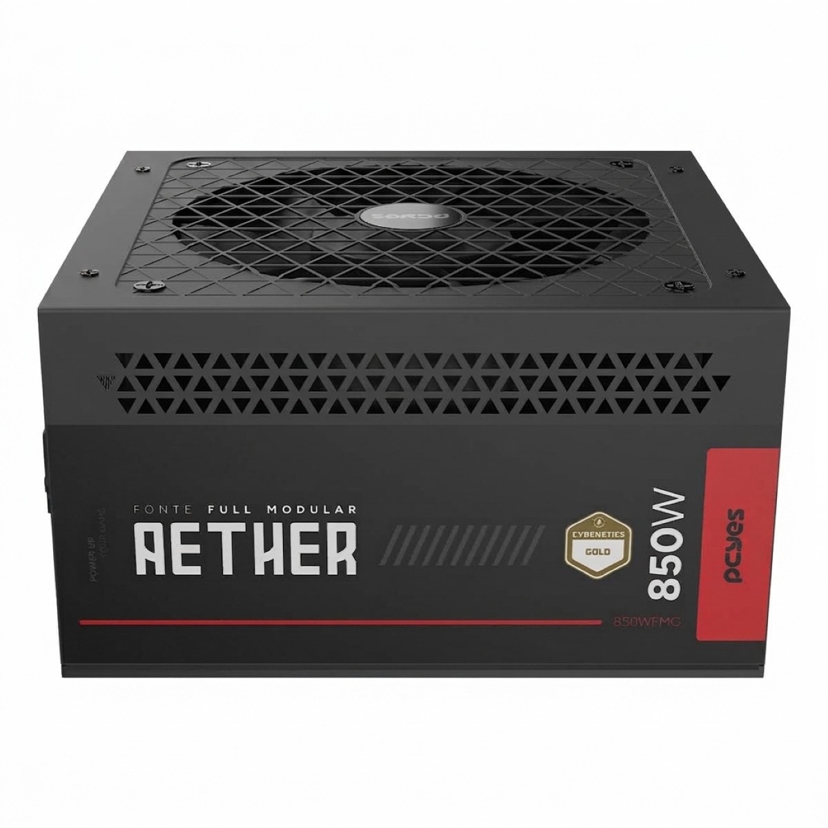 Fonte de Alimentação Gamer PCYes Aether 850W Full Modular Cybenetics Gold ATX 3.1 PCIe 5.0 12V-2x1 - 850WFMG - Imagem 4